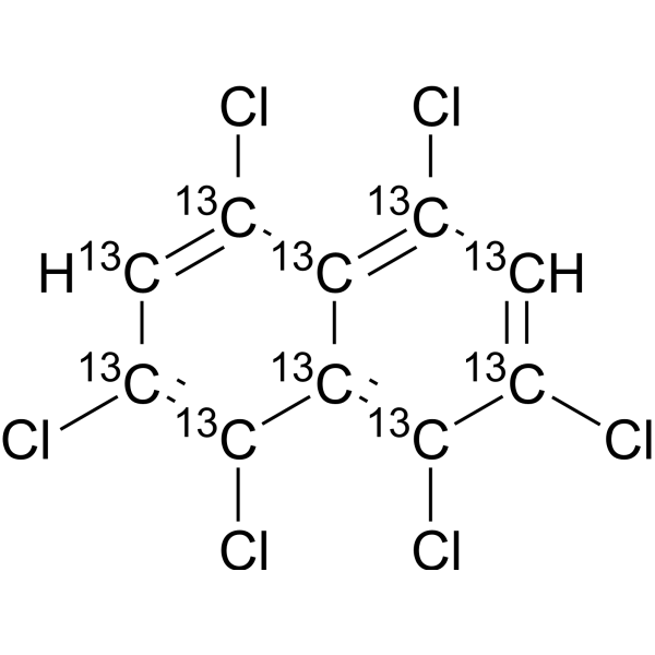1,2,4,5,7,8-Hexachloro naphthalene-13C10